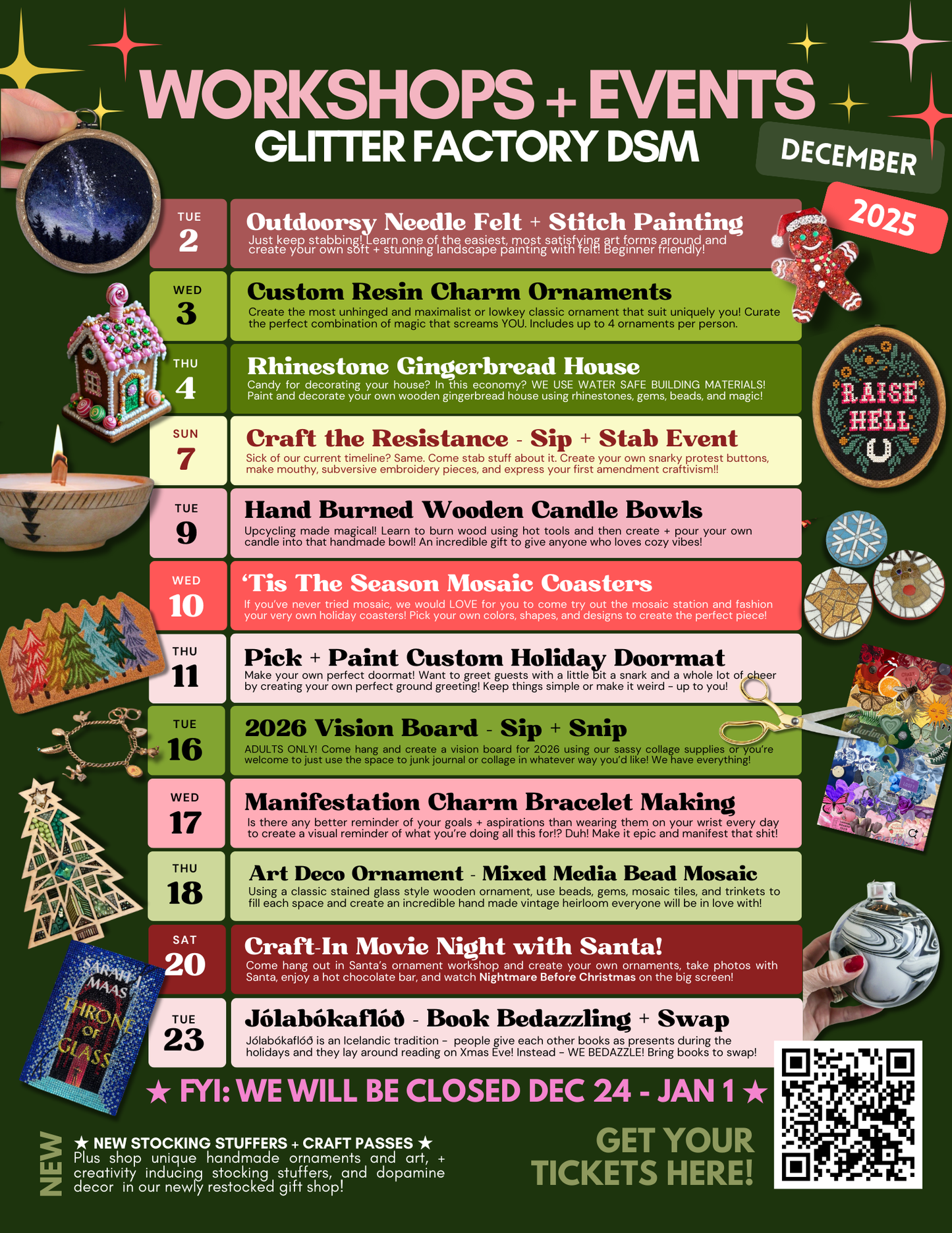 Craft the Resistance - Sip + Stab Craft Event - Dec 7