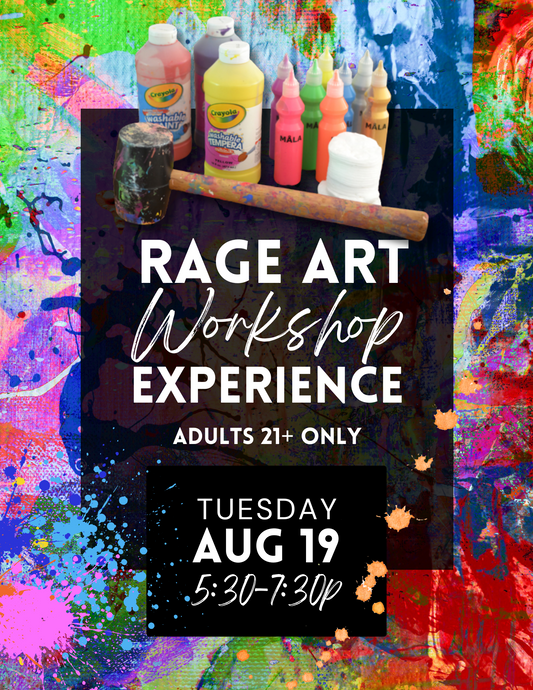 Rage Art Experience + Workshop - Aug 19