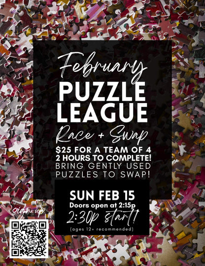 February Puzzle League Race + Swap - Feb 15