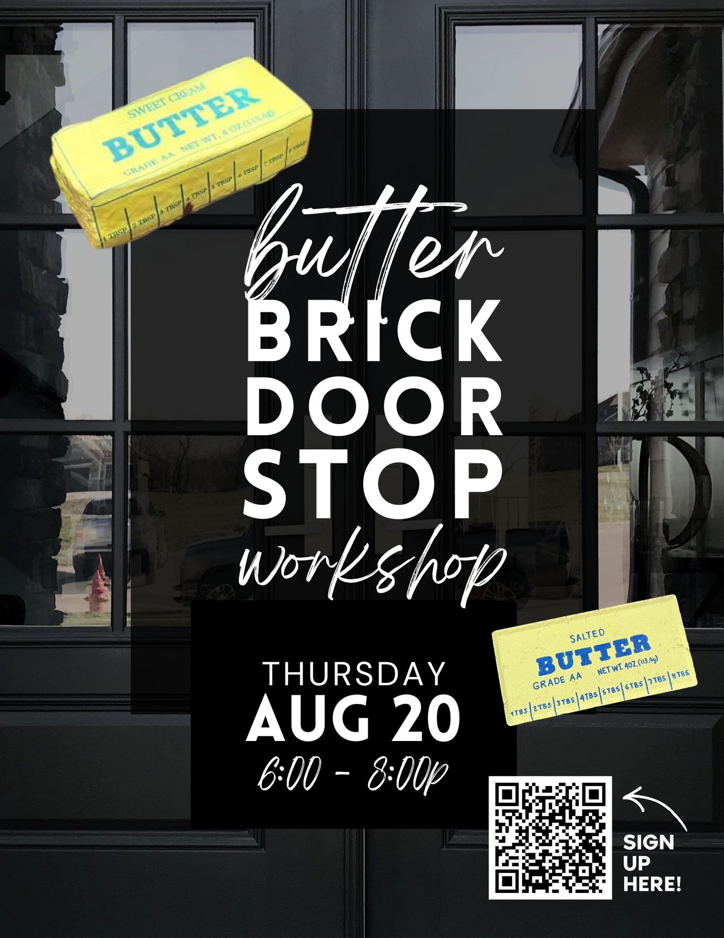 Butter Brick Painting Workshop - Aug 21