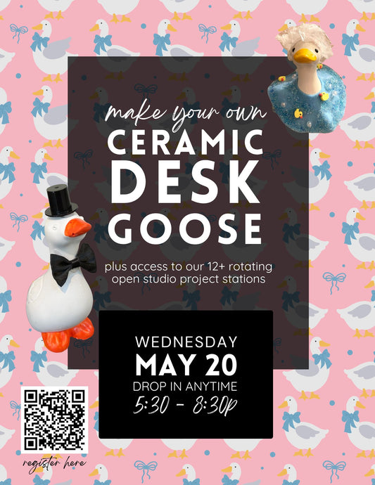Make Your Own Desk Goose + Outfits - May 13