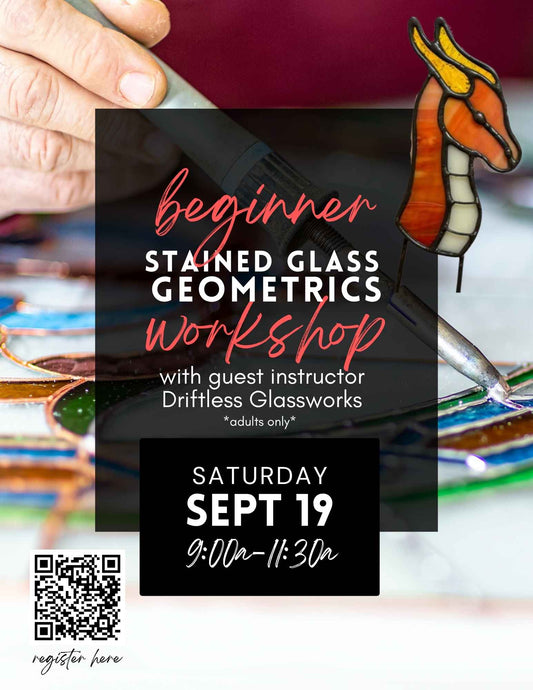 Beginner Stained Glass Workshop - Dragons - Sept 19