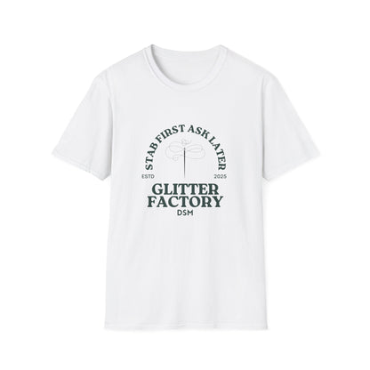 Stab First Glitter Factory DSM Tee