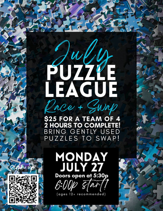 July Puzzle League Competition - July 27