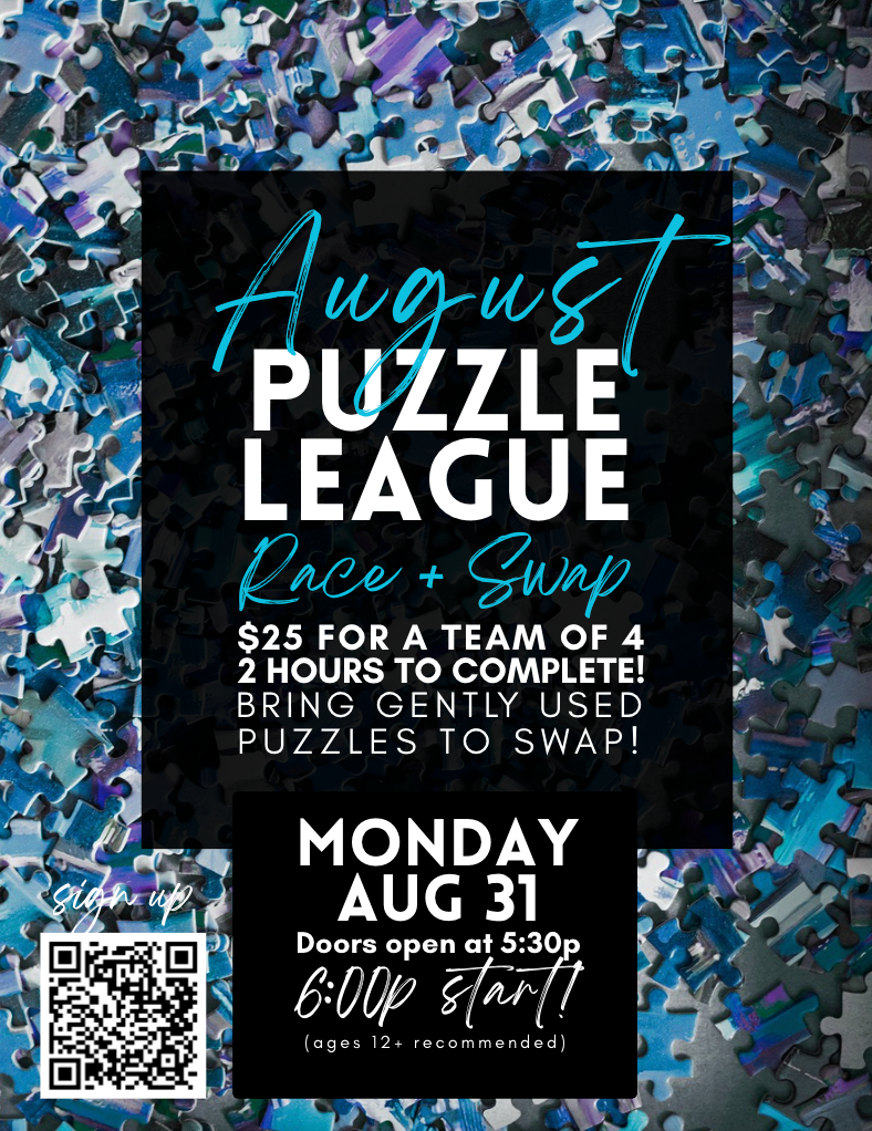 August Puzzle League Race + Puzzle Swap - Aug 31